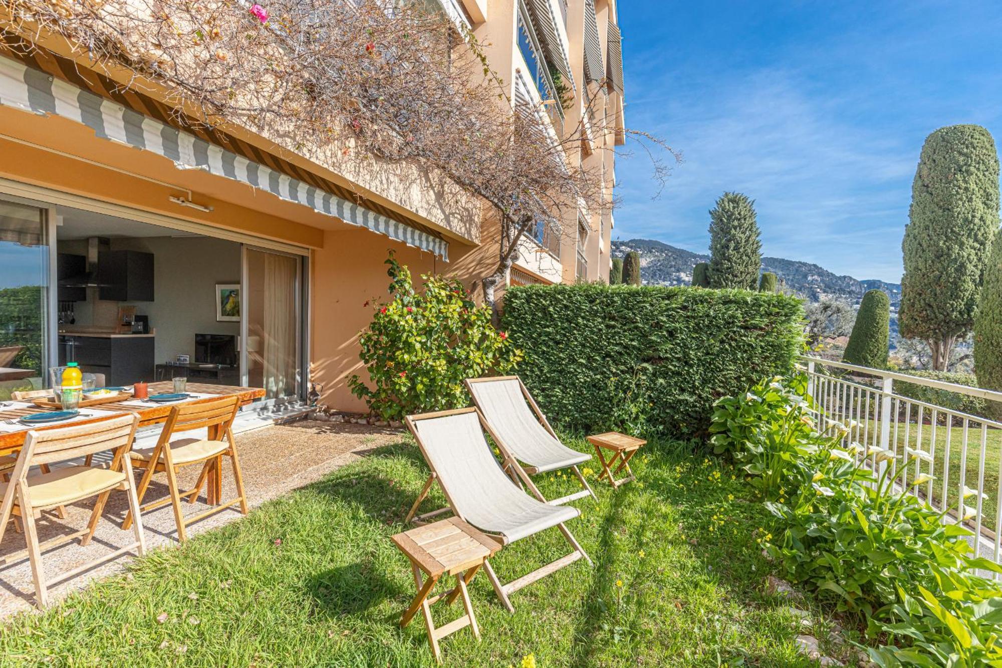 2 Bdr Villefranche-Sur-Mer Sea View Parking And Swimming Pool Luaran gambar